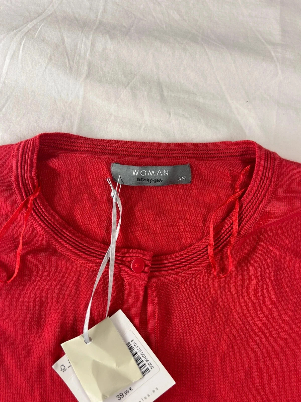 Blusa de punto roja El corte ingles woman – photo 6